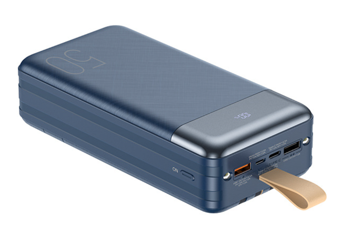 Remax RPP-200 Hunergy power bank 50000mAh 22,5W 2x USB / 1x USB Type C Power Delivery Quick Charge ( Blue)